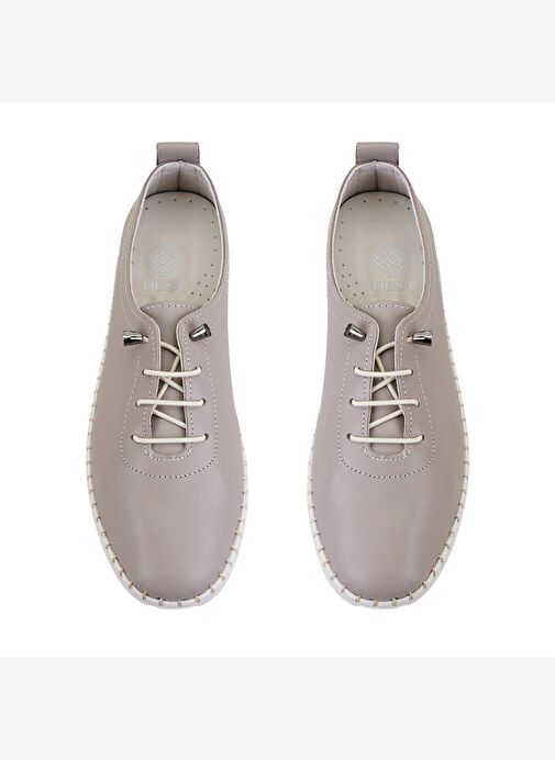 Kadın Vizon Deri Günlük Ayakkabı - Görsel 6