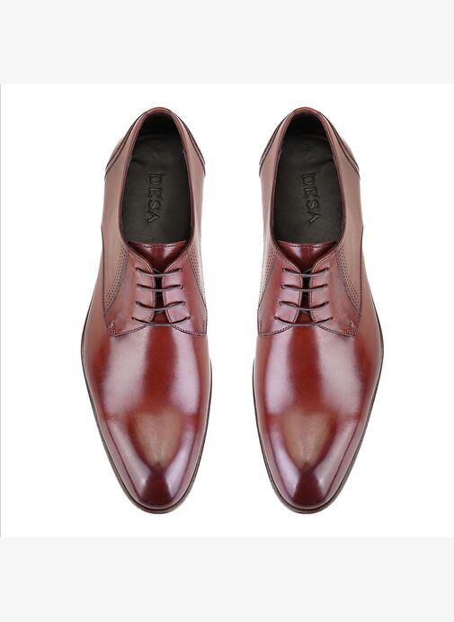 Luke Kahve Erkek Deri Klasik Ayakkabı - Görsel 6