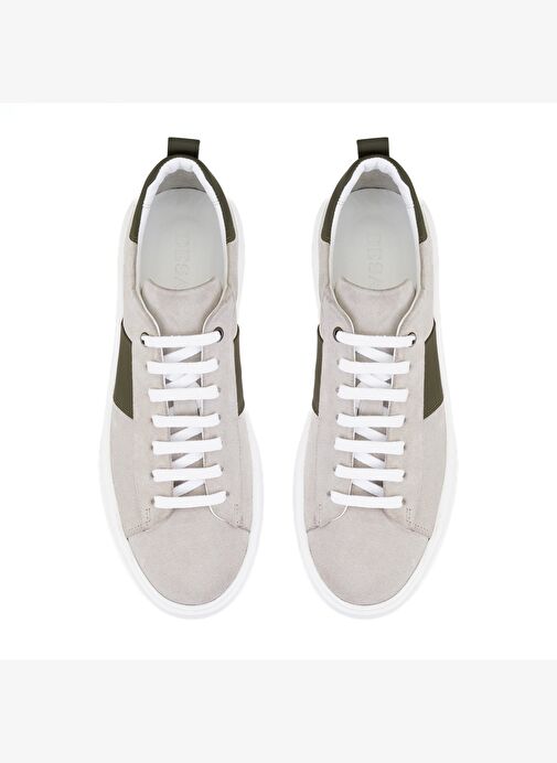 Stew Bej Erkek Deri Spor Ayakkabı - Görsel 7