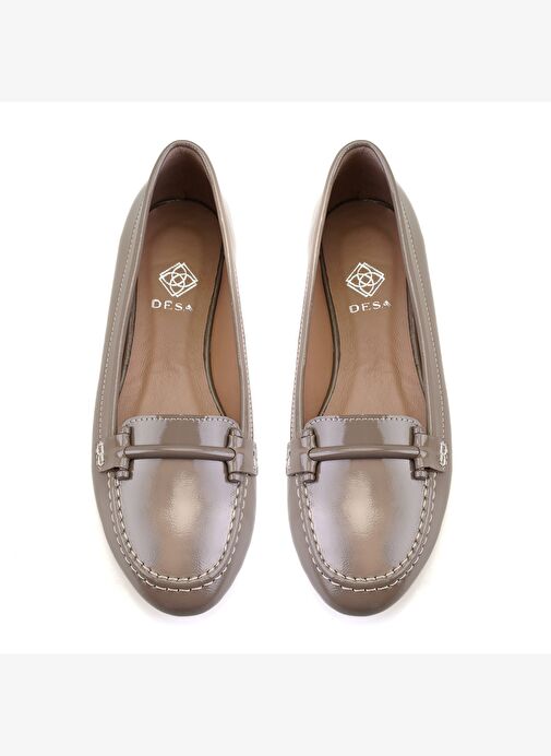 Kadın Vizon Deri Babet - Görsel 6