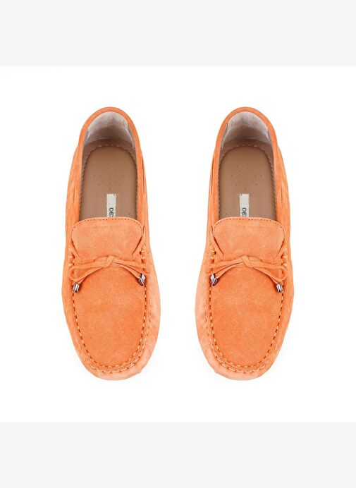 Desa Desa Kadın Turuncu Deri Loafer Boyner'de! Turuncu - 5. görsel