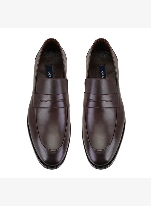 Russell Kahve Erkek Deri Klasik Ayakkabı - Görsel 5