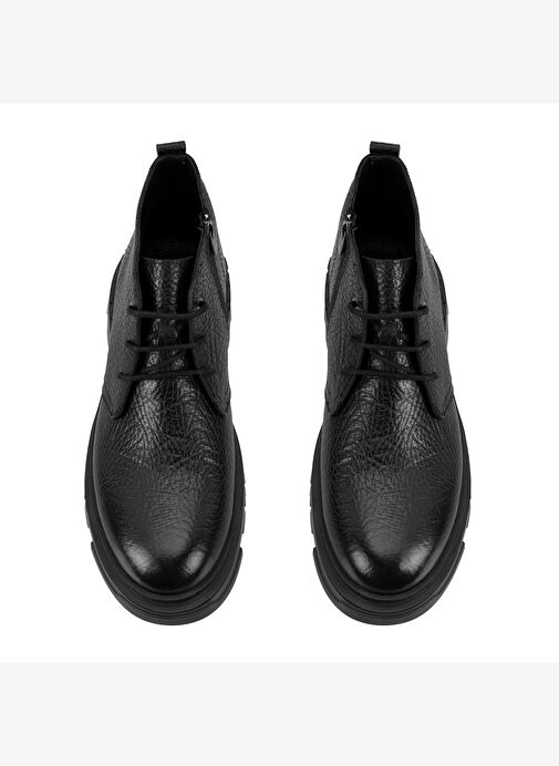 Lionra Siyah Erkek Deri Bot - Görsel 8