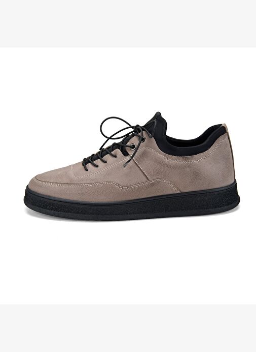 Abdiel Gri Erkek Nubuk Deri Günlük Ayakkabı - Görsel 4