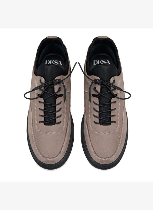 Abdiel Gri Erkek Nubuk Deri Günlük Ayakkabı - Görsel 7