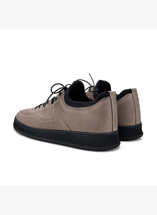 Abdiel Gri Erkek Nubuk Deri Günlük Ayakkabı - Görsel 8