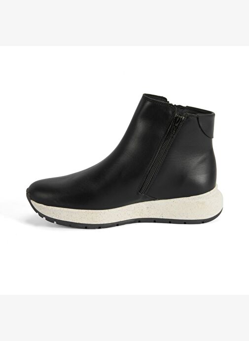 Gillian Siyah Kadın DesaComfort Fermuarlı Deri Bot - Görsel 4