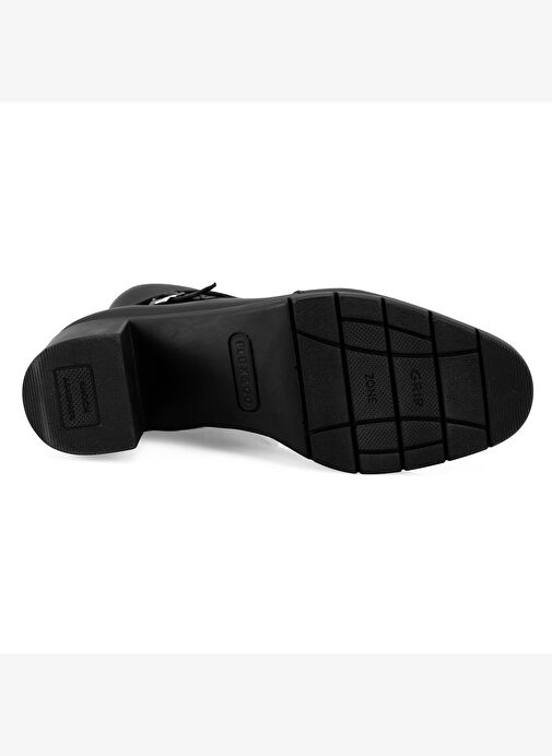 Hallie Siyah Kadın DesaComfort Topuklu Deri Bot - Görsel 5