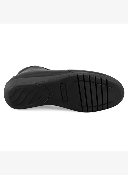 Jalyn Siyah Kadın DesaComfort Fermuarlı Deri Bot - Görsel 4