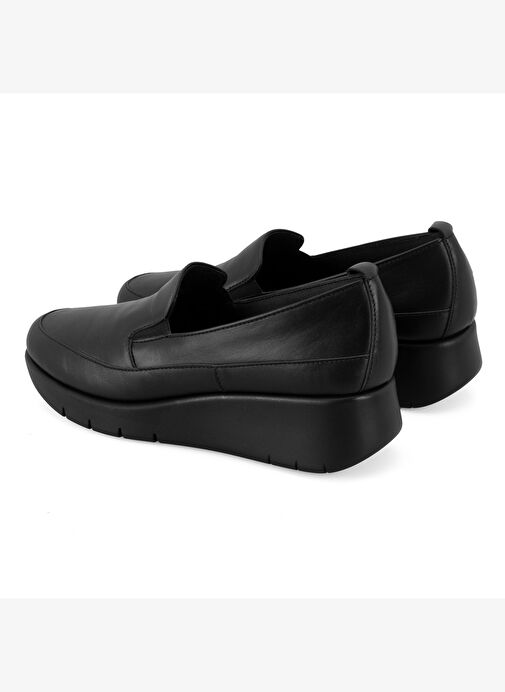 Kadın Siyah DesaComfort Deri Günlük Ayakkabı - Görsel 5