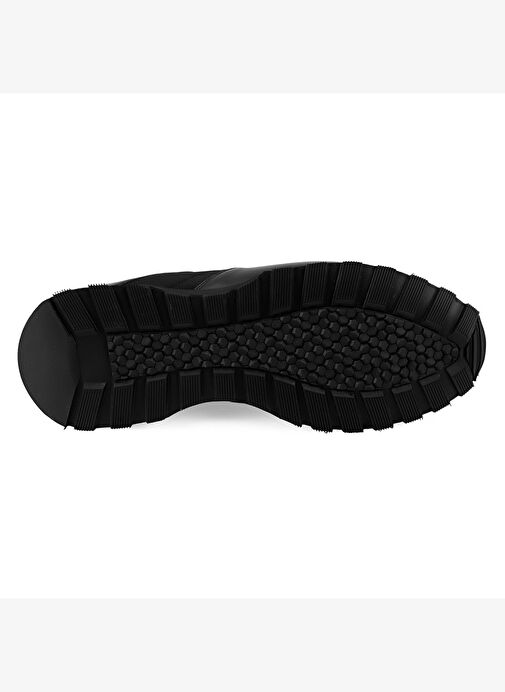 Dandre Siyah Erkek Kroko Baskılı Deri Spor Ayakkabı - Görsel 7