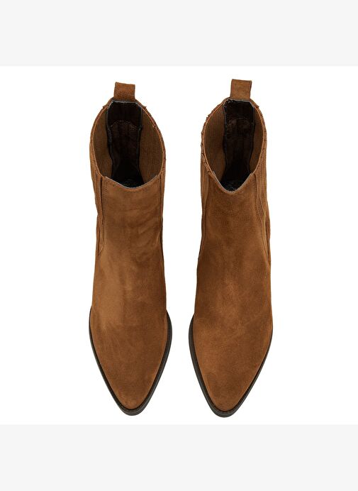 Desa Desa Kadın Taba Topuklu Süet Bot Boyner'de! Taba - 7. görsel