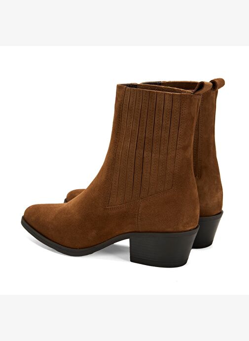 Desa Desa Kadın Taba Topuklu Süet Bot Boyner'de! Taba - 8. görsel