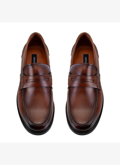 Aista Taba Erkek Günlük Deri Loafer Ayakkabı - Görsel 8