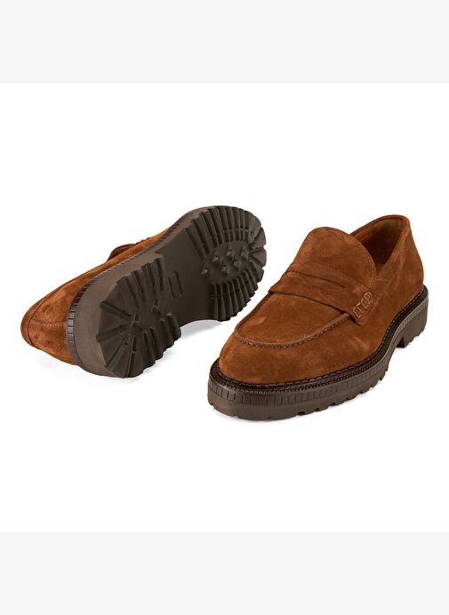 Kiatre Taba Erkek Süet Deri Günlük Ayakkabı - Görsel 6