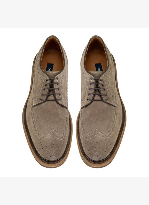 Jagger Vizon Erkek Süet Deri Klasik Ayakkabı - Görsel 8