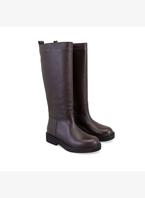 Desa Desa Kahverengi Kadın Kahve Deri Çizme Bot | Boyner Kahverengi - 2. görsel