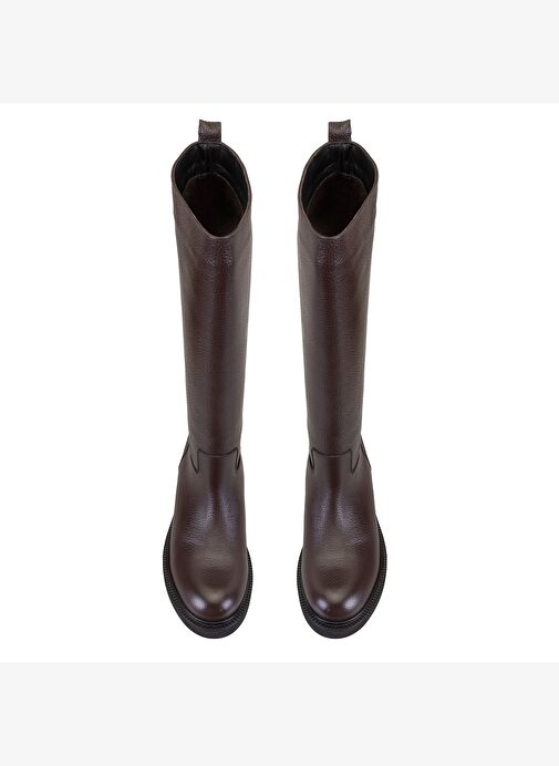 Desa Desa Kahverengi Kadın Kahve Deri Çizme Bot | Boyner Kahverengi - 4. görsel