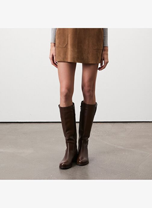 Desa Desa Kahverengi Kadın Kahve Deri Çizme Boyner'de! Kahverengi - 2. görsel