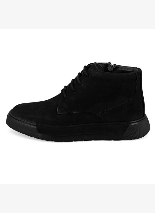 Desa Desa Rosalea Siyah Erkek Nubuk Deri Bot Boyner'de! Siyah - 4. görsel