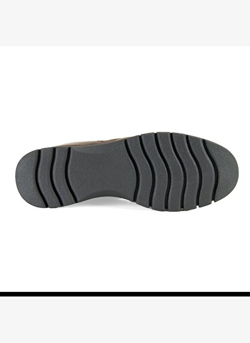 Kadın Kahve Lastikli Deri Bot - Görsel 6