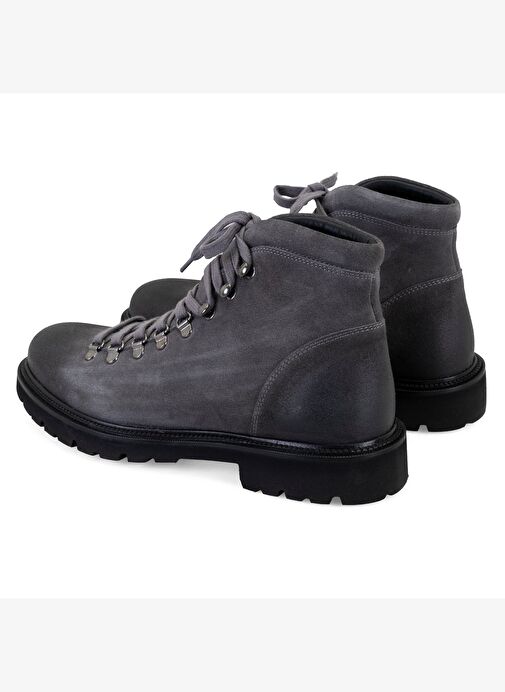 Keid Antrasit Erkek Süet Bağcıklı Bot - Görsel 6