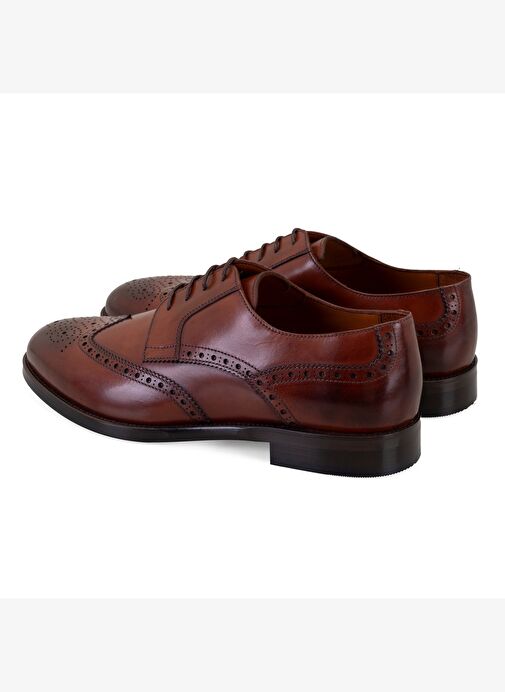Trever Kahve Erkek Deri Klasik Ayakkabı - Görsel 5