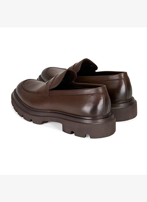 Gunnar Kahve Erkek Deri Günlük Ayakkabı - Görsel 5
