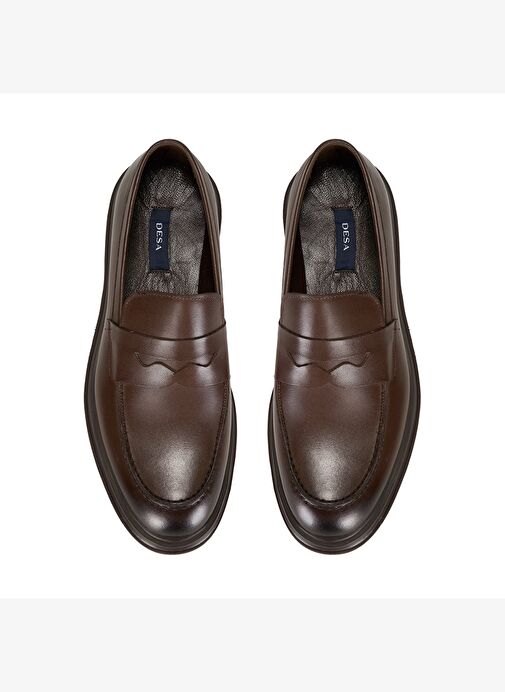 Gunnar Kahve Erkek Deri Günlük Ayakkabı - Görsel 8