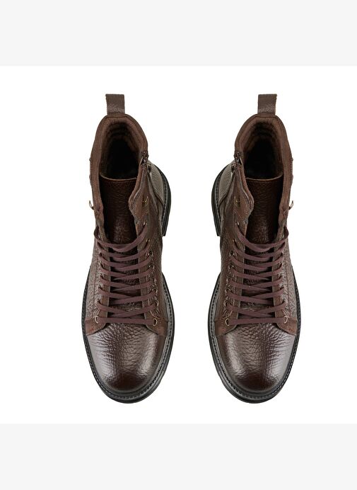Linia Kahve Erkek Deri Bot - Görsel 8