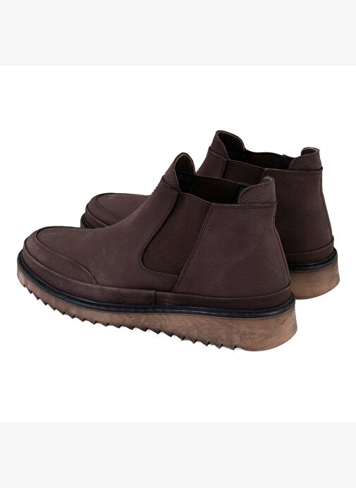 Aniana Kahve Erkek Deri Chelsea Bot - Görsel 7