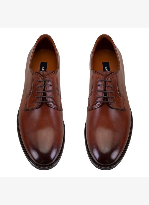 Brennen Taba Erkek Deri Klasik Ayakkabı - Görsel 6