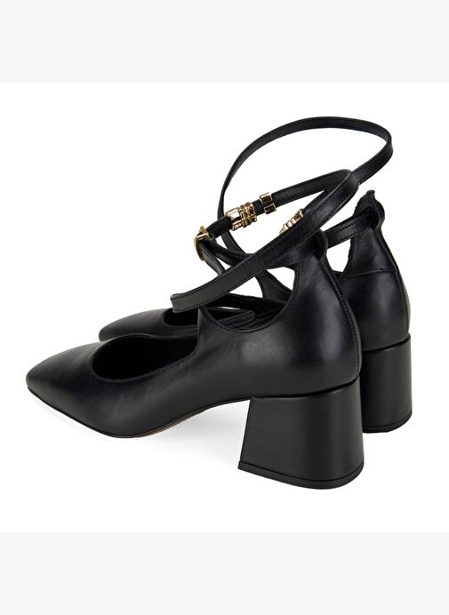 Kadın Siyah Klasik Ayakkabı - Görsel 7