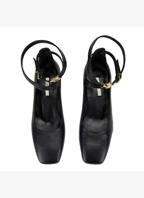 Kadın Siyah Klasik Ayakkabı - Görsel 8