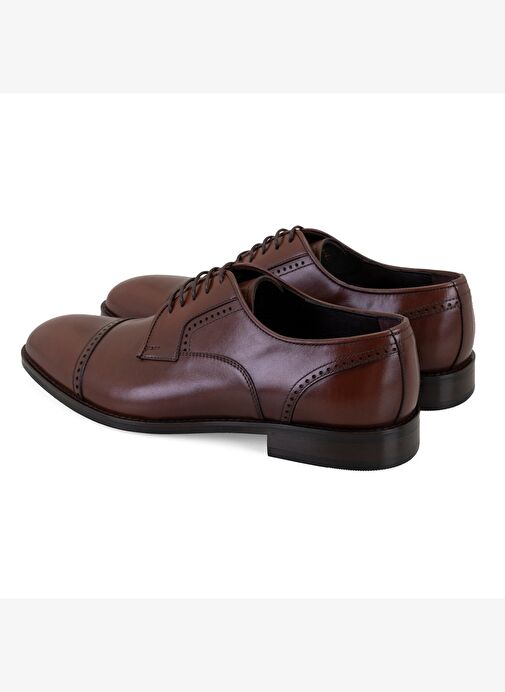 Kaleb Taba Erkek Deri Klasik Ayakkabı - Görsel 5