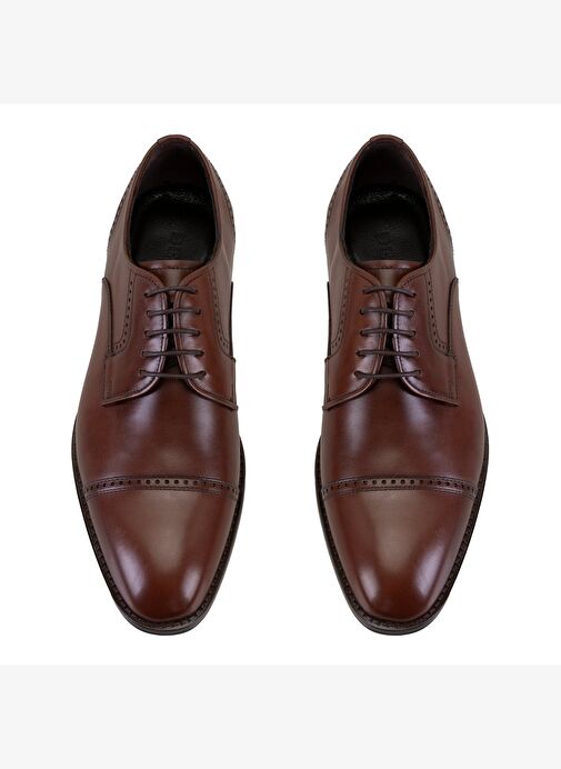 Kaleb Taba Erkek Deri Klasik Ayakkabı - Görsel 8