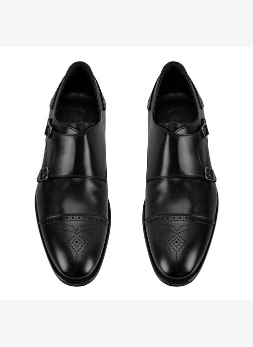 Olian Siyah Klasik Erkek Deri Ayakkabı - Görsel 6