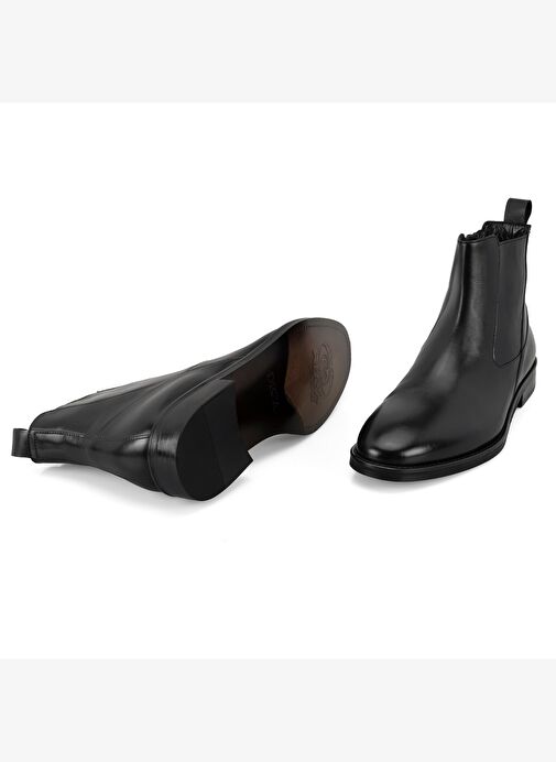 Luella Siyah Erkek Deri Bot - Görsel 6