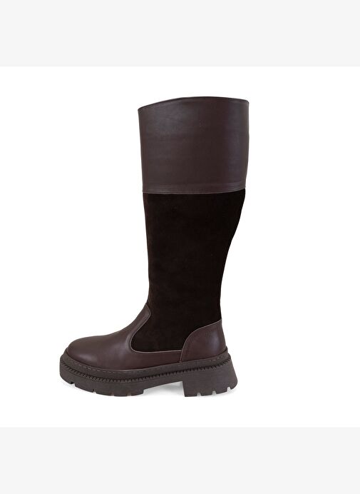 Desa Desa Kahverengi Kadın Kahve Deri Çizme Bot | Boyner Kahverengi - 4. görsel