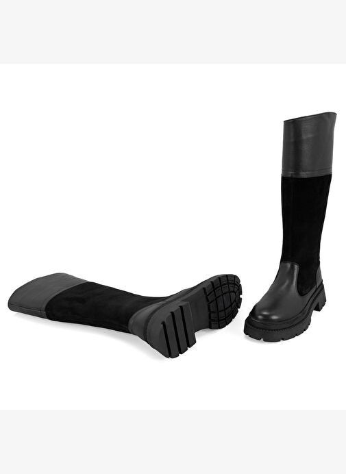 Desa Desa Kadın Siyah Deri Çizme Bot | Boyner Siyah - 7. görsel