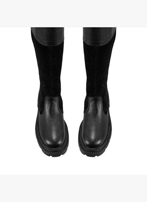 Desa Desa Kadın Siyah Deri Çizme Bot | Boyner Siyah - 9. görsel
