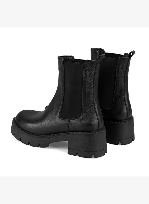 Desa Desa Kadın Siyah Topuklu Deri Bot Boyner'de! Siyah - 8. görsel