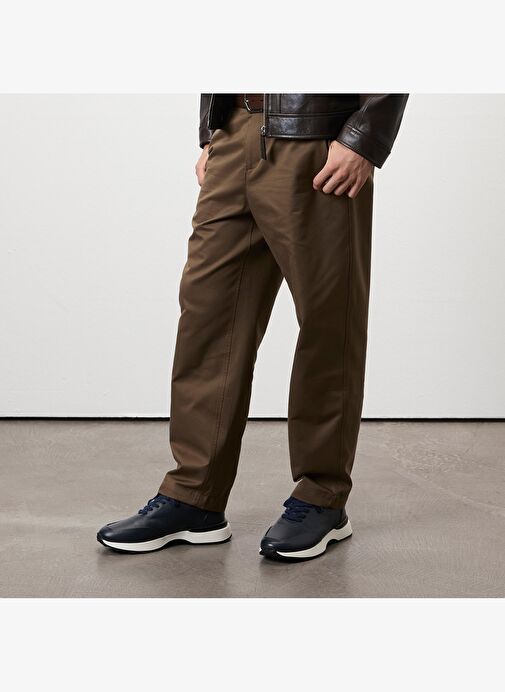 Bria Lacivert Erkek Deri Spor Ayakkabı - Görsel 2