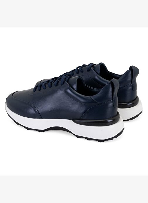 Bria Lacivert Erkek Deri Spor Ayakkabı - Görsel 6