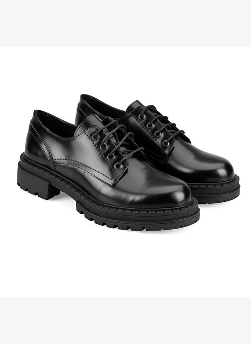 Desa Desa Kadın Siyah Günlük Deri Ayakkabı Boyner'de! Siyah - 2. görsel