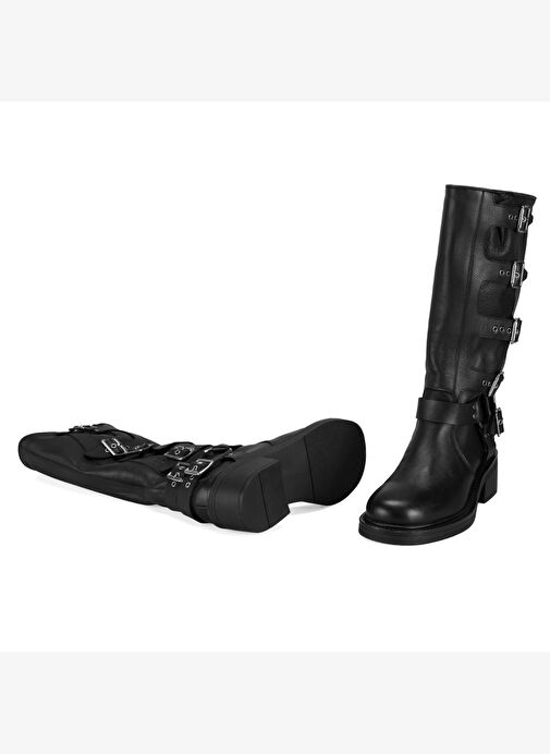 Desa Desa Kadın Siyah Deri Çizme Bot | Boyner Siyah - 5. görsel