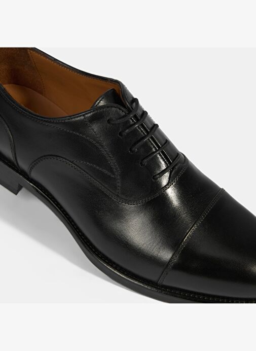 Neoma Siyah Erkek Klasik Ayakkabı - Görsel 7