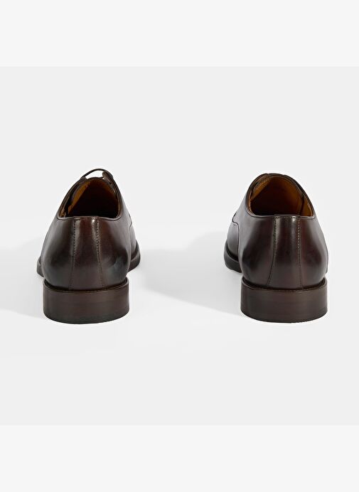 Kahve Erkek Bağcıklı Klasik Ayakkabı - Görsel 9