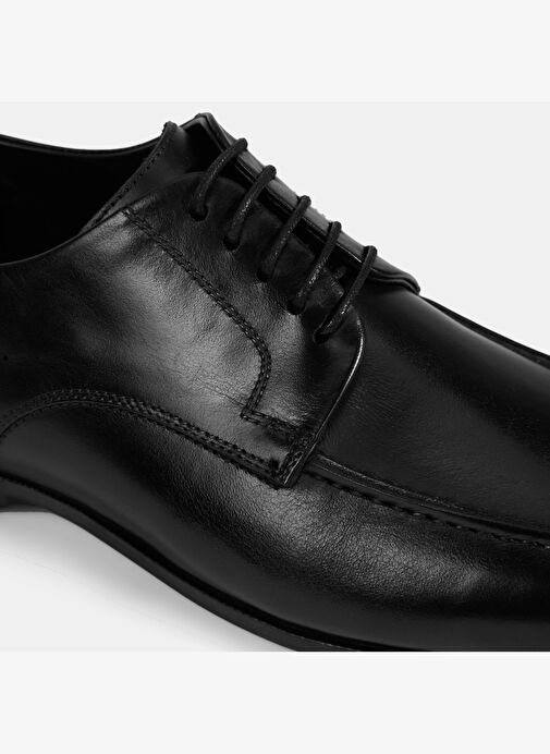 Erkek Siyah Klasik Ayakkabı - Görsel 7