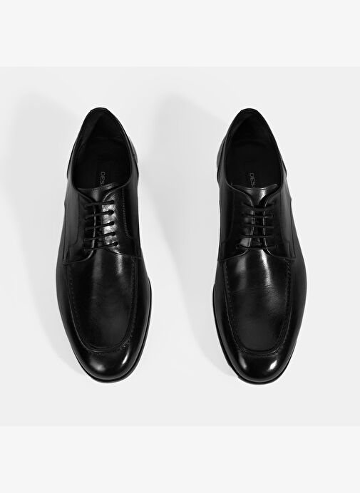 Erkek Siyah Klasik Ayakkabı - Görsel 8